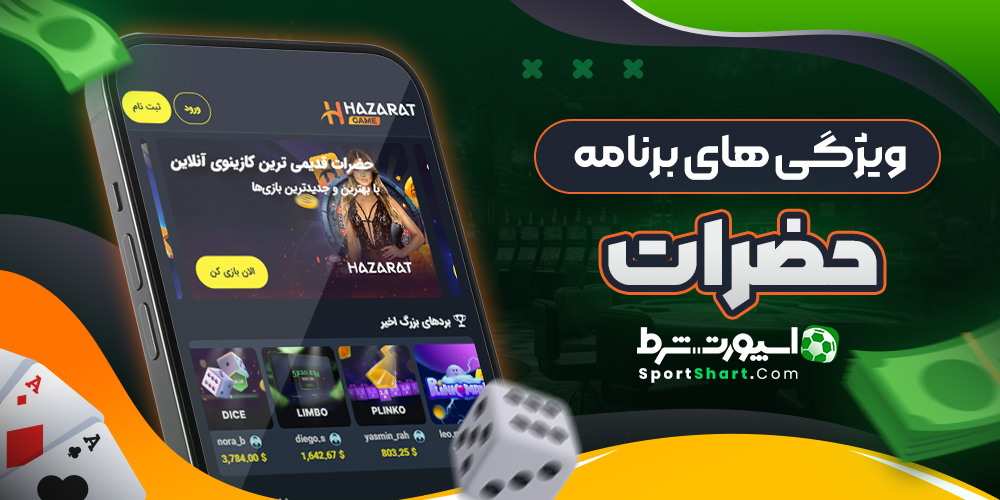 ویژگی های برنامه حضرات